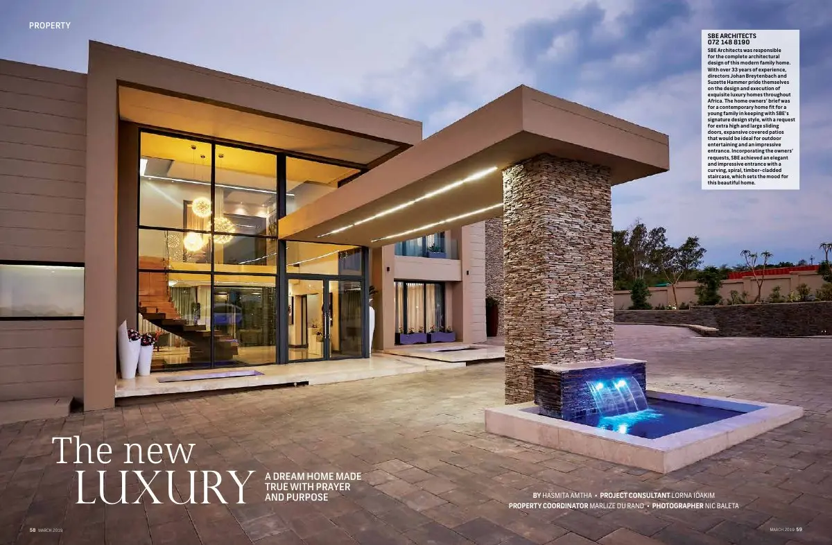 Blue Hills Equestrian Estate magazine feature cover
