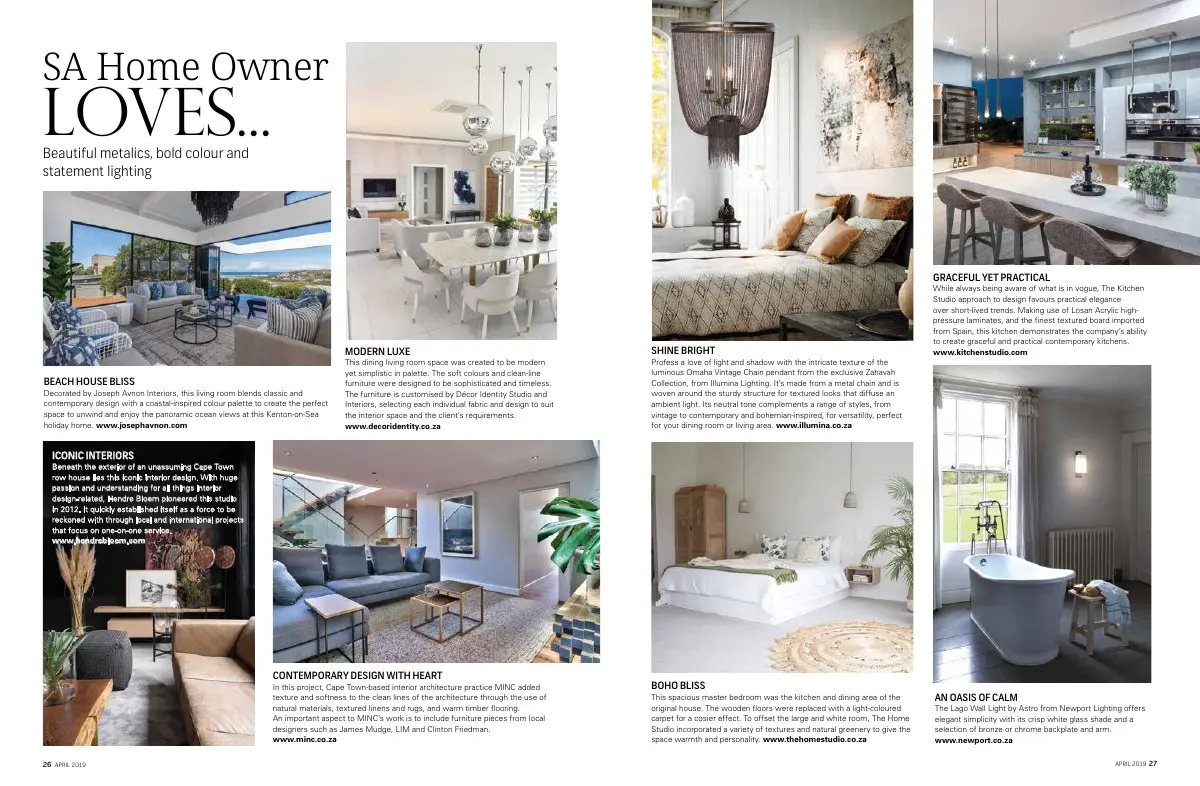 SA Home Owner Loves magazine feature cover