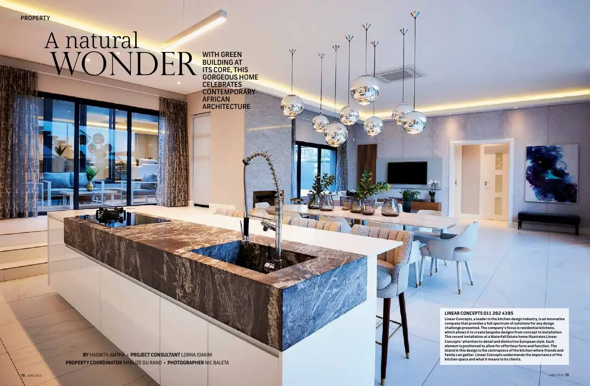 Waterfall Country Estate magazine feature cover